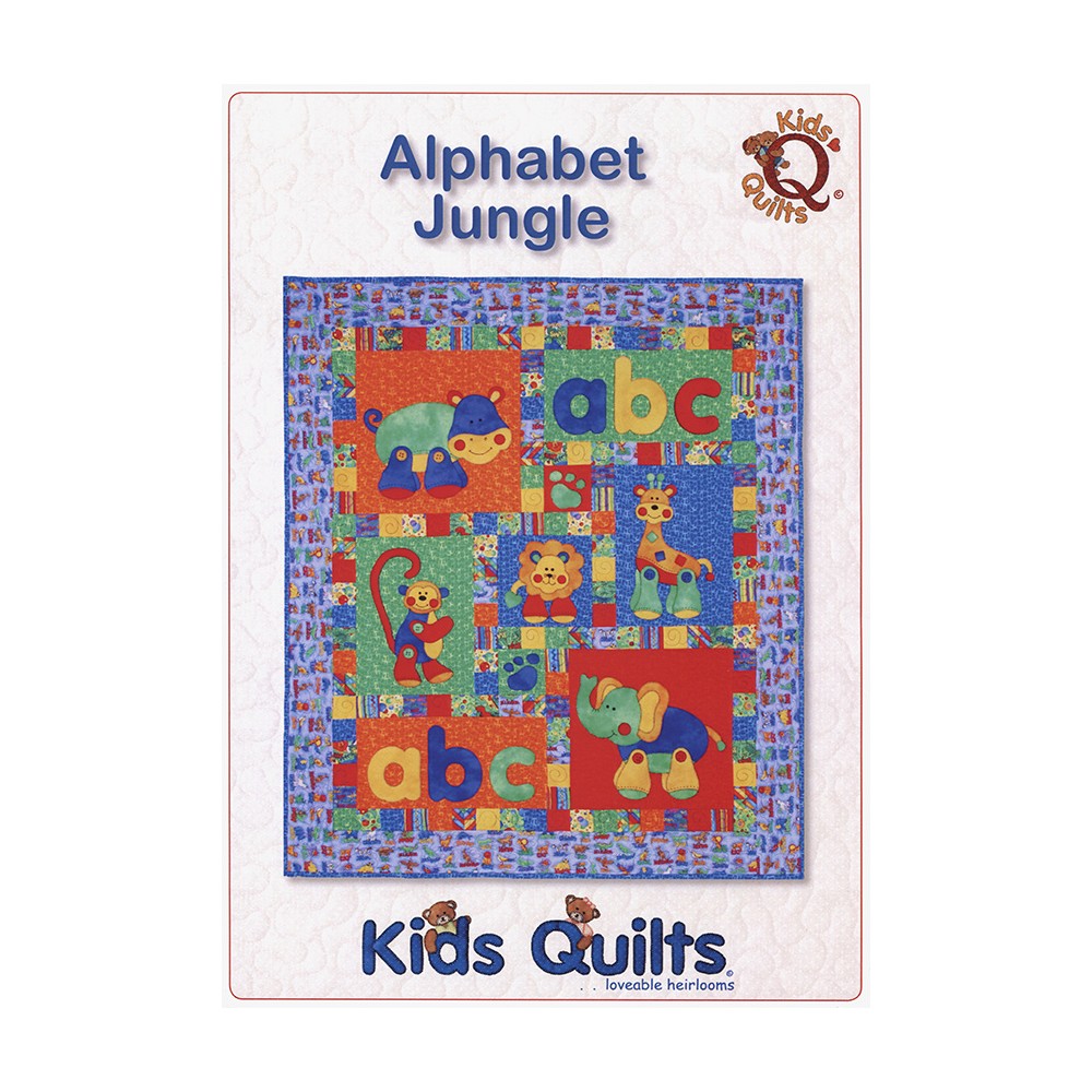 Alphabet Jungle KQ 05 Kikikits Art Works